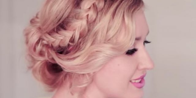 VIDEO: Pleteni updo